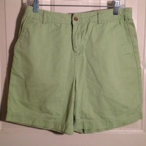 White Stag Green Shorts